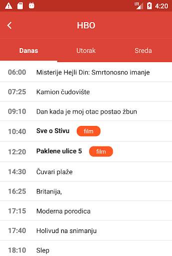 TV Program Srbija screenshot 4