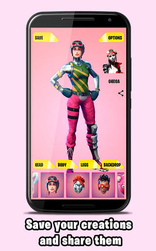 Create your Skin Girl Free Battle Royale screenshot 7