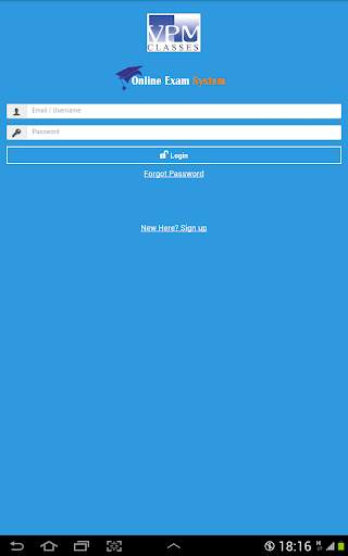 VPM CLASSES ONLINE TEST screenshot 1