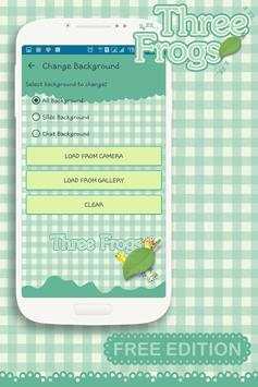 Tema Three Frogs Free screenshot 4