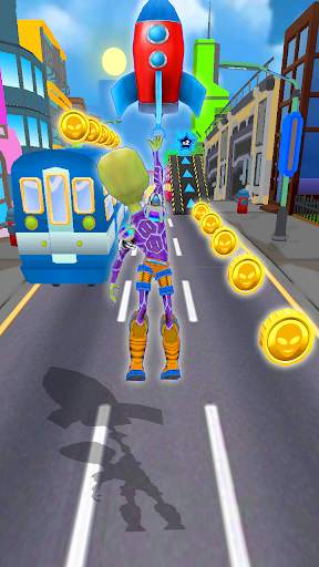 Subway Run Space Surf Run screenshot 4