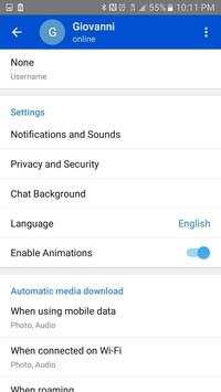 WhatsUp Messenger screenshot 3