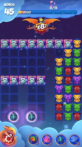 Sky Dragon Stars: Magic Match screenshot 1