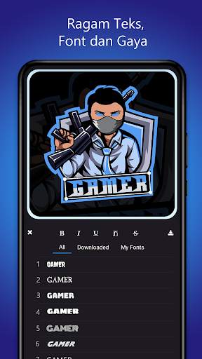 Pembuat Logo desain logo maker screenshot 3