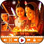 Diwali Photo Video Music Maker 2017 logo