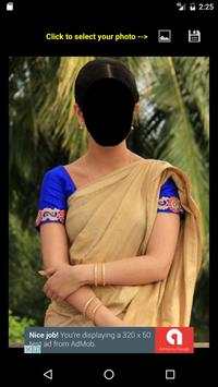 Half Saree Face Changer скриншот 4