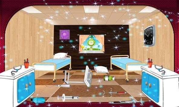 Hospital Repair- Cleanup Game screenshot 3