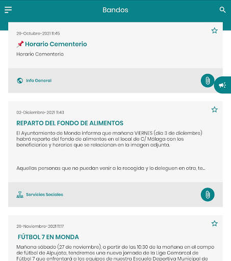 Monda Informa screenshot 3