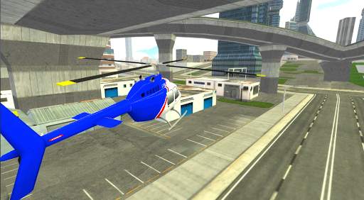 City Helicopter Simulator Game screenshot 7