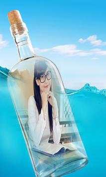 Bottle Glass Photo Frame screenshot 1