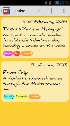 Myography - Your biography screenshot 5