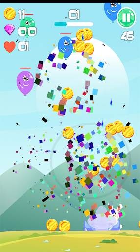 balloon pop game latest new game 2021 :bunny fight screenshot 3