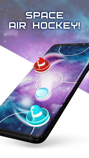 Two Player Games: Air Hockey screenshot 1