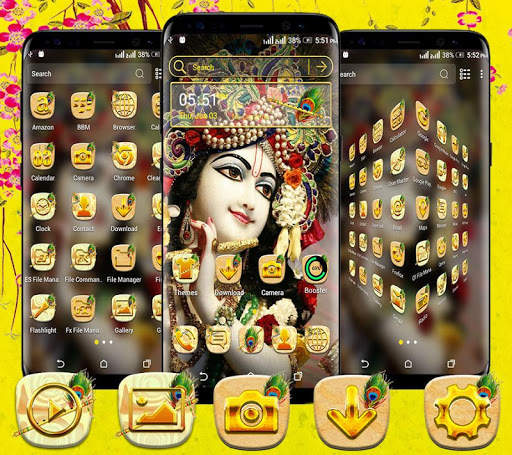 Krishna Ji Launcher Theme screenshot 4
