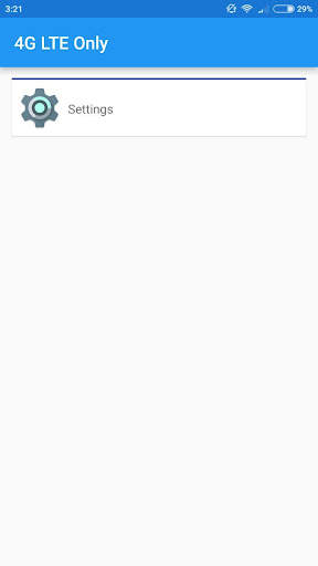4G LTE Network Mode Only screenshot 1