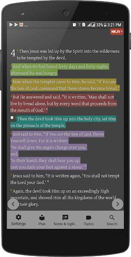 Bible NKJV - New King James Version screenshot 5