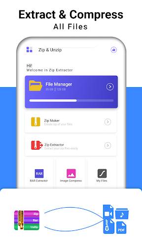 Zip Extractor-Zip File viewer screenshot 2