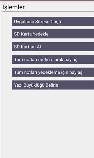 Not Defteri screenshot 8