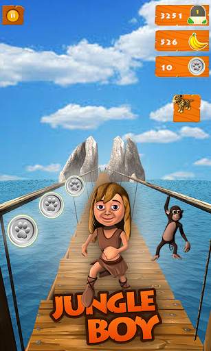 Lite Jungle Boy Free version screenshot 2