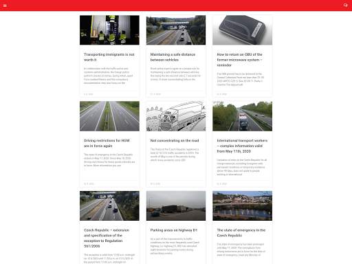 Transit.tir.cz screenshot 3