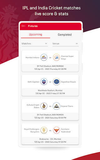 RCB Official- Live IPL Cricket screenshot 16