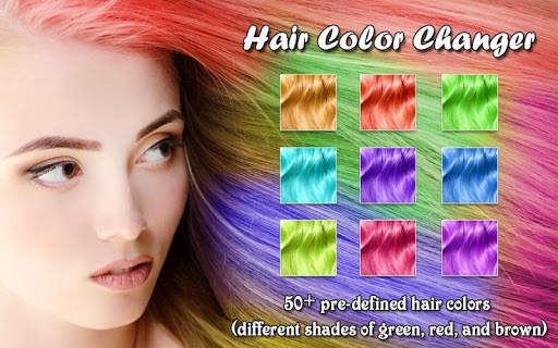 Hair Color Changer скриншот 1