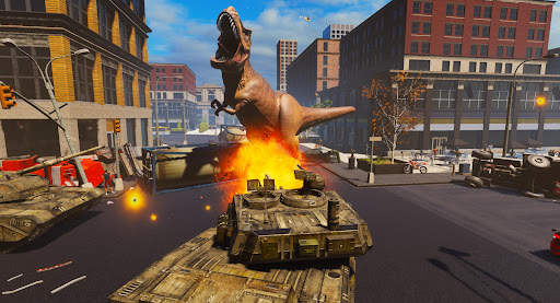 T-rex Simulator Dinosaur Games screenshot 5