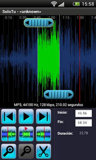 Recortador de Canciones screenshot 4