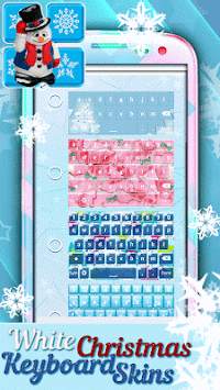 White Christmas Keyboard Skins screenshot 5