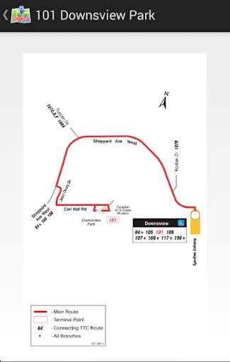 Toronto Bus/Subway (Offline) screenshot 4