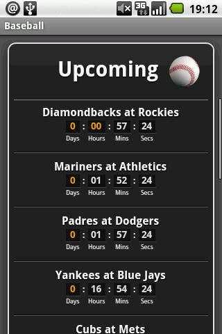 Baseball screenshot 1