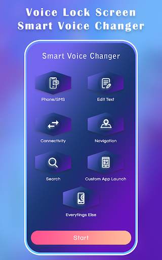 Voice Lock Screen - Smart Voice Changer screenshot 1