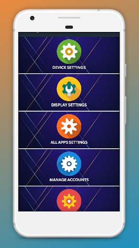 Settings Launcher - Settings Shortcuts screenshot 1