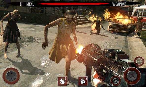 Zombie Shooter Simulator Death Killer 3D screenshot 1