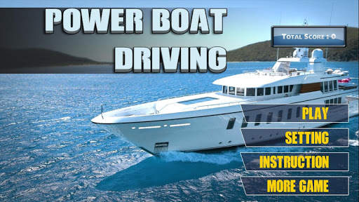 Power Boat Driving screenshot 1