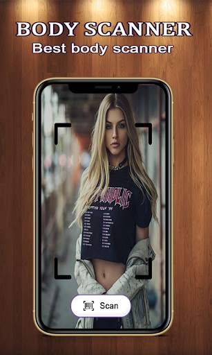 Body Scanner - Girl Body camera Scanner screenshot 4