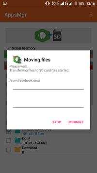 AppMgr Move Files To Sd Card screenshot 2