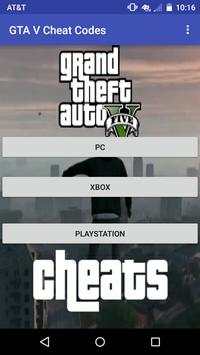 All Cheat Codes for GTA V screenshot 1