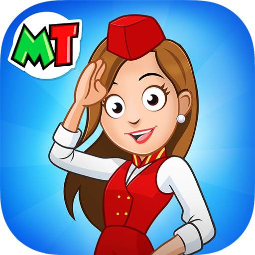 My Town Airport games for kids 7.00.23