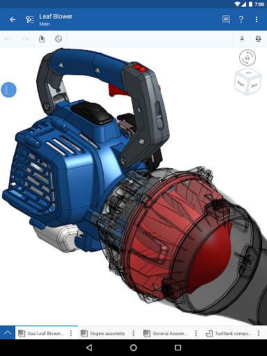 Onshape 3D CAD स्क्रीनशॉट 6