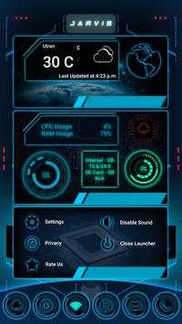 Jarvis Launcher screenshot 6