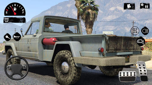 US Pickup Jeep Offroad Driving screenshot 4