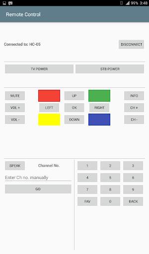 Remote Control (needs Arduino & Bluetooth module) скриншот 11