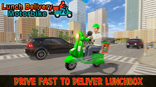 Nowe gry Hot Pizza Delivery Moto Boy Crazy Lunch screenshot 4