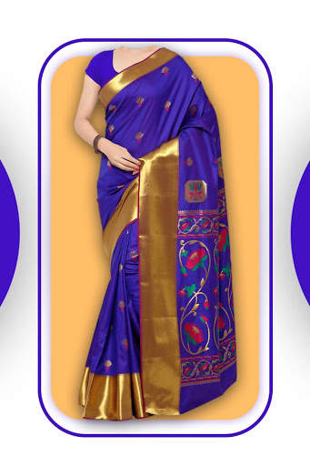 Women Fancy Saree Photo Suit Photo Editor screenshot 1