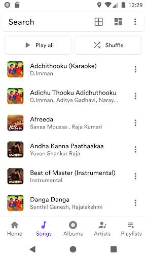 MusiQE - An Immersive Ad-Free Music Player screenshot 3