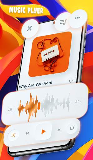 Music Player Galaxy S10 S21 screenshot 2