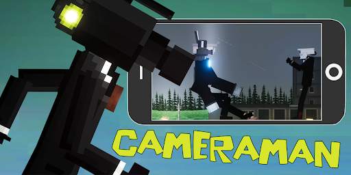 Cameraman mod melon playground screenshot 2