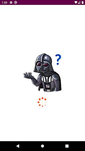 Stickers Jedis & Siths, WastickerApps screenshot 1