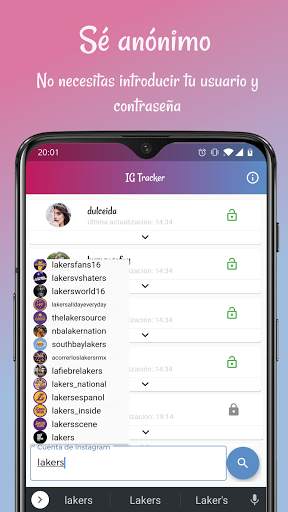 IG Tracker - Monitoriza cuentas de Instagram screenshot 5